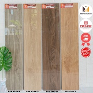 Granit Lantai Motif Kayu Seri HL 20x100 Glossy Torch Free Ongkir