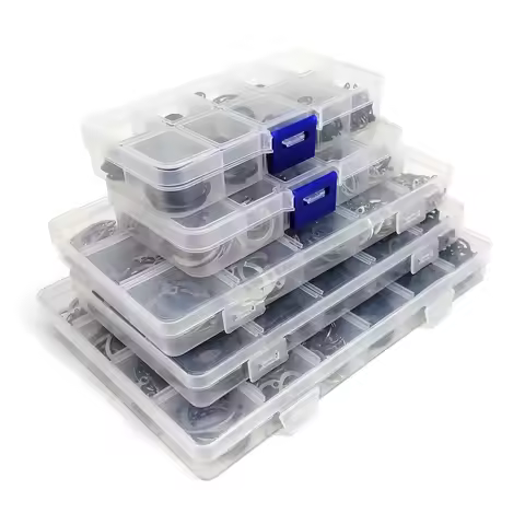 1 Box M8-M24 Assortment Kit Set C Type Internal Circlip Retaining Hole Clip Snap Ring GB893 304 Stai