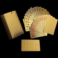 Kartu Remi Poker Plastik Anti Air / Waterproof Playing Card 54 Sheets/ Gold Foil Poker/ poker / Prem