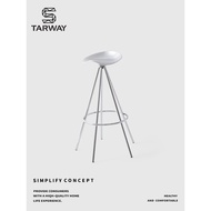 Bar Stool Minimalist Household Backrest Light Luxury Bar Chair Simple Bar Stool High Stool Chair Bar