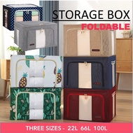 Foldable Storage Box 22L 66L 100L