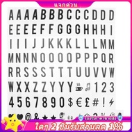 In stock-104pcs Cinematic Lightbox Replacement Letters & Numbers Signs black for A4 Light Up Letter 