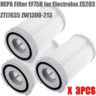 Washable robot vacuum cleaner Cartridge Pleated HEPA Filter EF75B for Electrolux ZS203 ZTI7635 ZW130