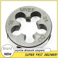 freemarket 5/8  -24 Tap and Die Set High-speed Steel Right-hand Thread for Restore