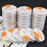 Transparent Crystal Elastic Cord Bracelet String Bead String Buddhist Bead String Wear-resistant