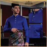 Baju Melayu Royal Blue by jakel Nabil Ahmad