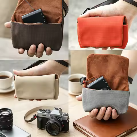 Camera Storage Bag Protective Pouch Case for Sony ZV1 ZVE10 WX500 Canon G7X III G9X II SX740 Mirrorl