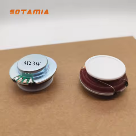 SOTAMIA 27MM Resonance Vibration Speaker 4 Ohm 3W DIY Mini Audio Bluetooth Speaker Hifi Stereo Home 