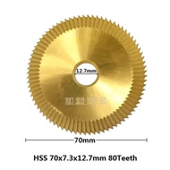 CMCP 1ชิ้น HSS 60มิลลิเมตร/70มิลลิเมตรเครื่องตัดที่สำคัญใบมีดสำหรับการทำสำเนาเครื่องตัดที่สำคัญตัดกุ