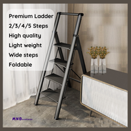 Premium Step Ladder 2/3/4/5 Step Ladder Foldable Ladder Domestic Ladder Nordic Design
