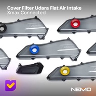 Flat Air Filter Cover Yamaha Xmax Connected Air Intake/