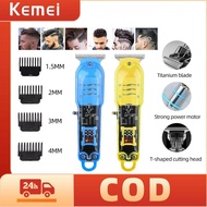 Kemei Hair Clipper Rechargeable Small Electric Hair Clipper Cordless Men's Hair Trimmer USB Home Hai