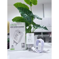 INFINIX 90W SUPER CHARGER USB TYPE C CHARGER INFINIX FAST CHARGING 90W
