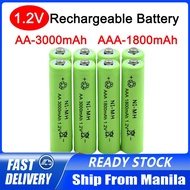 AA 1.2V 3000mAh AAA 1800mAh rechargeable battery High Capacity