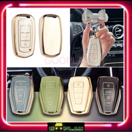 2022 NEW Premium TPU Car Key Cover Proton X50 X70 Sarung Kunci Accesories Aksesori Keychain Leather Strap Remote Cover