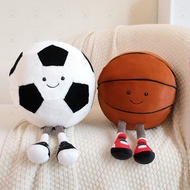 🇸🇬SG Seller! Ready Stock!🔥 Amuseables Sports Soft Toys Soccer Ball Soft Toy Basketball Soft Toy Voll