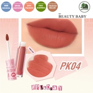 ֍SEHATI֎ PINKFLASH Silky Velvet Lip Cream - Waterproof Lasting Velvet Matte Lipstick - PINK FLASH - 