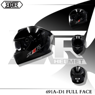 RXR 691A-D1 Full Face With ICC(BPS) Dual Visor Clear Lens Premium Design (3 Variant)