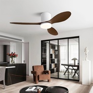 25/42/52in Smart Ceiling Fan Light Stepless Dimming LED Lighting Fan 3 Blades DC Motor Silent Ceilin