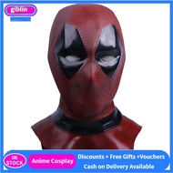 Deadpool ชุดซุปเปอร์ฮีโร่สำหรับผู้ชาย2คนโดยรวมแล้วคอสเพลย์ชุดแต่งกายดีลักซ์อุปกรณ์ฟิล์มสำหรับงานเทศก