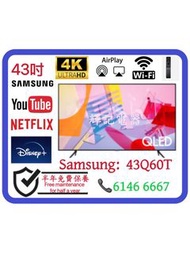 43吋 4K QLED系列 Samsung 43Q60T Smart TV📺 # TV / 電視 / 三星