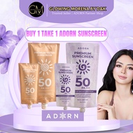 [LIVE EXCLUSIVE] B1T1 ADORN Premium & Tinted Sunscreen, Sun Mist SPF50 PA+++ Adorn Sunscreens