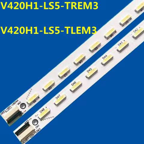 10pcs LED Backlight Strip V420H1-LS5-TREM3 V420H1-LS5-TLEM3 3D42A6000I 4A-D067872 For 42E550D 42E550
