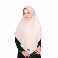 alwira hijab instan pet anteum L jersy premium
