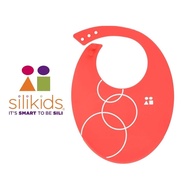 American silikids Jelly Baby Dual-Use Waterproof Bib-Red Cylinder Packaging