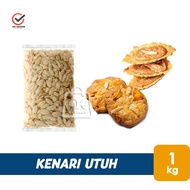(1 kg) Kacang Kenari UTUH Mentah