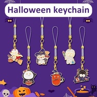 Halloween Keychain Pumpkin Ghost Skull Cute Pendant Bag Charm Decoration Party Gift for Colleague
