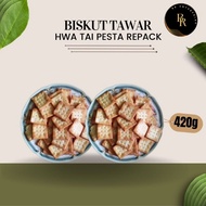 Repack Biskut Tawar Kecil Biskut Tawar Halus Biskut Mayat Hwa Tai Pesta Ready Stock