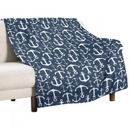 Anchor Ship Blanket Bed Blanket Sofa Blanket Fast shipping hot (Custom Personalised)  ☢ ✳ ♨ ◆ ♚ No.233