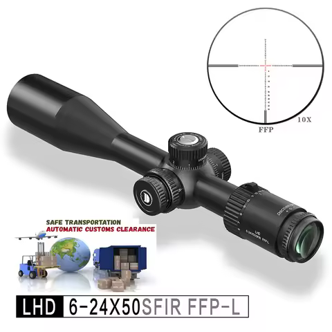 Discoverer LHD 6-24X50SFIR FFP-L front-loading zipper digital MOA differentiated outdoor telescope
