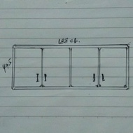 Pintu Lemari Dapur Atas/Custom Pintu Aluminium+Acp Dapur Atas/Dago Tol