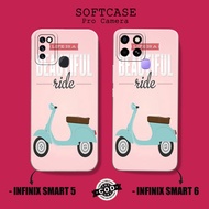 Softcase Pro Camera Infinix Smart 6 2/ 32GB, Smart 6 3/ 64GB, Smart 5 - [ VESPA ] Case Infinix Smart