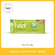 Heal Matcha Latte Protein Shake Powder Bundle of 3 Sachets - Dairy Whey Protein (32g) HALAL - Meal Replacement Whey Protein