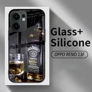 HP New Oppo Reno 13F Glass Softcase 2025 - Casing New Oppo Reno 13Fhp - K07