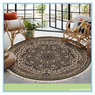 2025/xiqiqinzeshuai/round rug nordic/round carpet 200cm/karpet bulat/bohemian carpet/carpet nordic