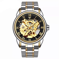 FNGEEN 8866 Mekanik Otomatis Jam Tangan Pria Luxury Stainless Steel Original Anti Air Automatic