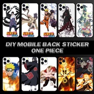 DIY Naruto Phone Back Sticker for Realme 9 Pro + / Vivo V23 5G All model phone - Mobile Back Wrap - 手机背膜