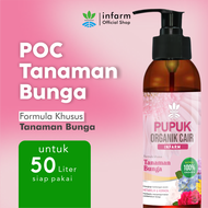 INFARM - Pupuk Organik Cair Tanaman Bunga 100 ml POC Kompos Melebatkan Bunga