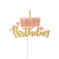 laglacebeauty - Happy Birthday 蛋糕插牌