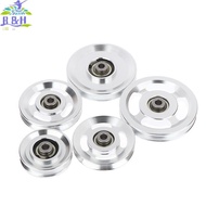 【B&H】 73/88/95/110/114MM Pulley Wheel Aluminium Alloy Bearing Pulley Wheel Replacement Universal Gym