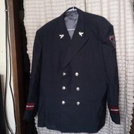 眷村-台南市義勇消防總隊西裝服外套-XL- 肩55,袖61,胸圍130