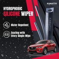 Kamatto Wiper Mazda CX-3 / CX3 (2015-2021) Hydrophobic Silicone Water Repelling Coating