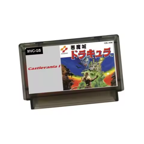 Castlevania I ( FDS Emulated ) 60 Pins / 72Pins English / Japanese Game Cartridge for FC / NES Conso