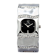 B.U.M Equipment Japan Quartz Unique Bracelet Strap Analog Rectangle Shape Women Watch model B78602