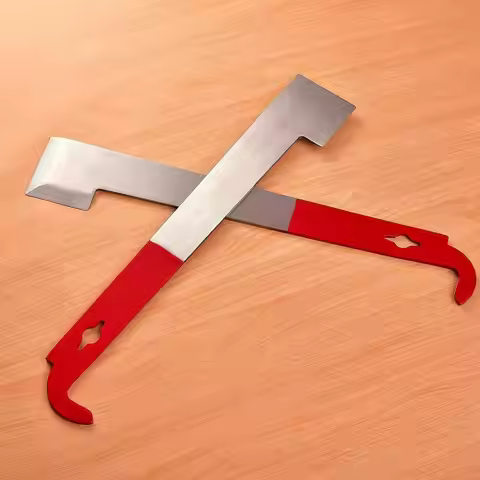 27cm Beekeeping Steel J Shape J-type Tool Bee Multifunctional Hook Tools Curved Red Tail Hive Scrape