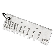 [my] Stainless Steel  Gauges Single Sided Material Lea d  Gauges